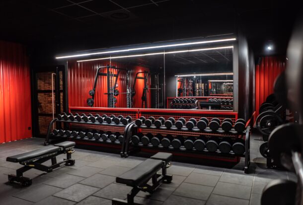 Nettoyage de salle de sport