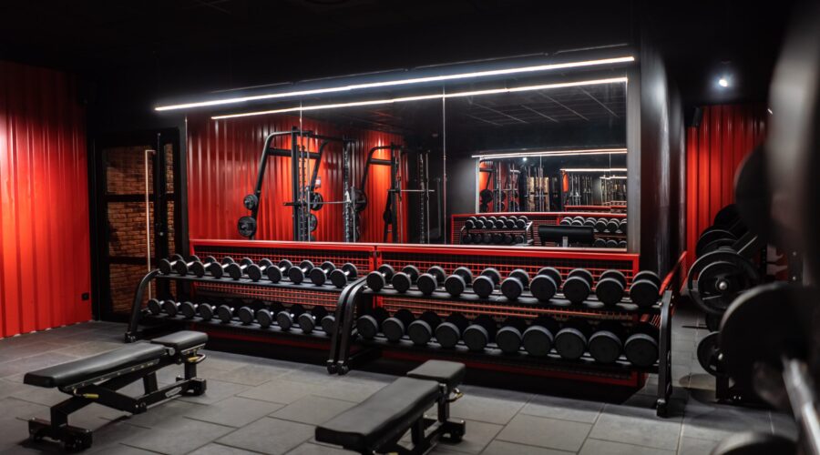 Nettoyage de salle de sport